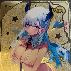 Maiden Party - Goddess Story - WOR-004 - Gold METAL Redemption Card - Rare! - Image 2