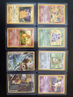 Vintage Pokemon Card Collection Base Set 2 Holo Charizard - Image 1