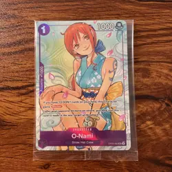 O-Nami (Illustration Box Vol.1) OP05-062 One Piece Promotion Cards Foil SEALED - Image 1