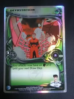 Yu Yu Hakusho TCG CCG Devastation R30 1st Edition Alliance Foil Card NM - Image 1