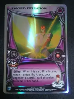 Yu Yu Hakusho TCG CCG Sword Extension C117 1st Edition Foil Alliance Card NM - Image 1