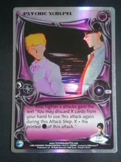 Yu Yu Hakusho TCG CCG Psychic Scalpel R45 Unlimited Alliance Foil Card LP - Image 1