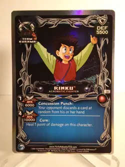Yu Yu Hakusho TCG CCG Rinku Acrobatic Fighter C62 Foil Unlimited Alliance Card - Image 1