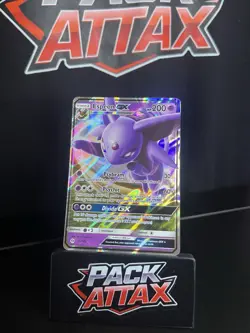 Pokemon TCG Sun Moon Base Set Espeon GX 61/149 Ultra Rare HOLO Card - Image 1