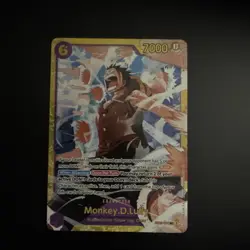 One Piece Card Game TCG Monkey.D.Luffy EB02-061 SEC PRB-02 English - Image 1