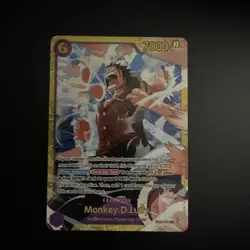 One Piece Card Game TCG Monkey.D.Luffy EB02-061 SEC PRB-02 English - Image 2