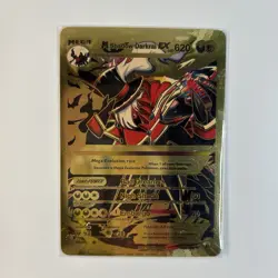 Pokemon M Shadow Darkrai EX Gold Foil Fan Art Card - Image 1