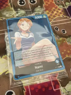 Nami P-117 NM Go All The Way To The Top Promo Sealed One Piece Card Game - Image 2