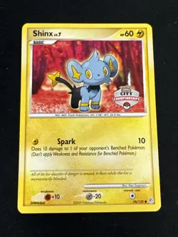 Pokemon Card - Shinx - 98/130 (City Championships) Stamped Nintendo Promo - Image 1