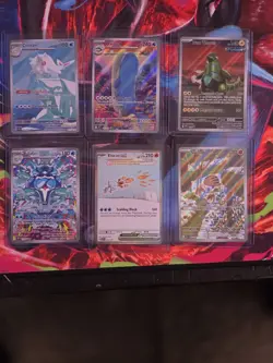 S&V Pokemon ILLUSTRATION RARE 6 Card LOTS - Image 1