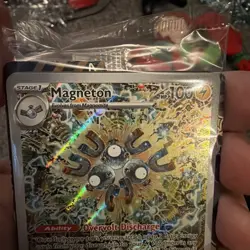 Magneton 159 Pokemon Center Stamped Surging Sparks ETB Promo Card - Sealed - Image 3
