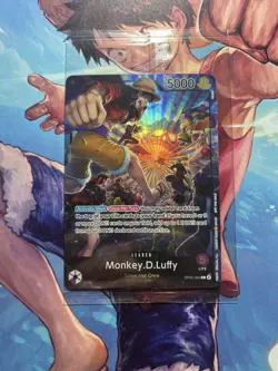 Monkey.D.Luffy (PSA Magazine) OP05-060 One Piece Promotion Card Foil - Image 1