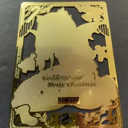 Goddess Story Gold METAL Card - Serial Number #106/200! Marin Dress Up *READ* - Image 5