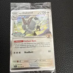 Pokemon Hop's Dubwool Journey Together Best Buy Promo Card - SEALED - Image 3