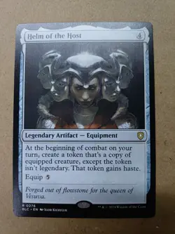 Helm of the Host BLC #276 Standard Art Non-Foil LP MTG - Image 1