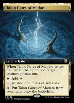 Mint/Near-Mint, English - 1 x MTG Talon Gates of Madara - Ripple Foil - Extended - Image 1