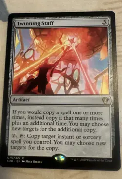 1x MTG Twinning Staff NM C20 - Image 1