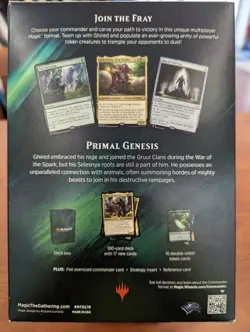 Magic The Gathering Commander Primal Genesis New But Opened Box - Image 2