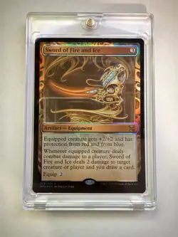 Magic the Gathering - Foil Sword Of Fire And Ice - Kaladesh Invention Series NM - Image 1