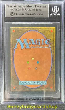 MTG 3rd Edition Revised 1994 Kudzu BGS 9.0Q++ (Quad++) MINT Old School 93/94 - Image 2