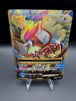 M Mega Pidgeot EX 105/108 Pokemon Evolutions Full Art Ultra Rare Holo 2016 - Image 1