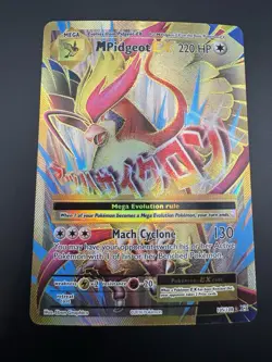 M Mega Pidgeot EX 105/108 Pokemon Evolutions Full Art Ultra Rare Holo 2016 - Image 3