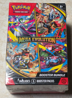 Pokemon TCG Mega Evolution Booster Bundle New Sealed (6 Packs) - Image 2