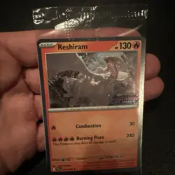 Reshiram 017/094 - Pokemon TCG: Phantasmal Flames - SEALED Stamped Promo - Image 5