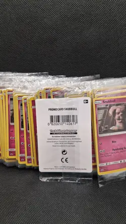 Snubbull SM200 Detective Pikachu Promo GameStop Exclusive Sealed LOT OF 40 - Image 3