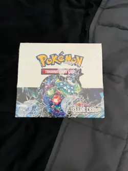 Pokemon TCG: Scarlet & Violet Stellar Crown Factory Sealed Booster Box - Image 1