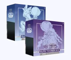 Pokemon Chilling Reign Elite Trainer Boxes Both Artworks Set Of 2 Sealed ETBs 820650808630 - Image 1