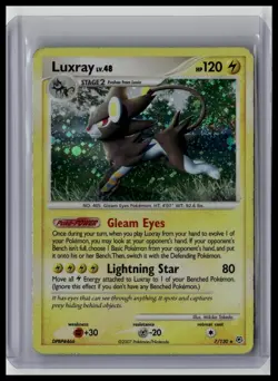 Luxray - Diamond and Pearl 7/130 Rare Holo Pokemon TCG - Image 1