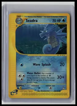 Seadra - Aquapolis 58/147 Uncommon Non-Holo Pokemon TCG - Image 1