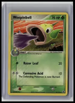 Weepinbell - FireRed & LeafGreen 51/112 Uncommon Non-Holo Pokemon TCG - Image 1