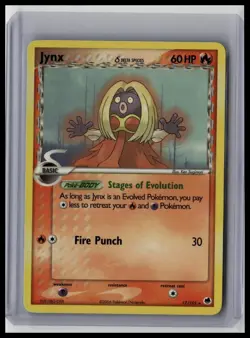 Jynx (Delta Species) - Dragon Frontiers 17/101 Rare Non-Holo Pokemon TCG - Image 1