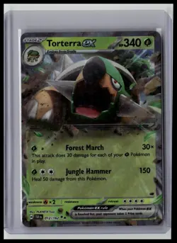 Torterra ex - SV05: Temporal Forces 12/162 Double Rare Holo Pokemon TCG - Image 1