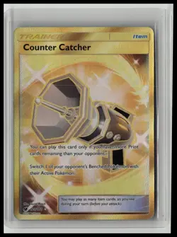 Counter Catcher (Secret) - SM - Crimson Invasion 120/111 Secret Rare Pokemon TCG - Image 1