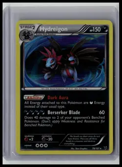 Hydreigon - Noble Victories 79/101 Rare Holo Pokemon TCG - Image 1