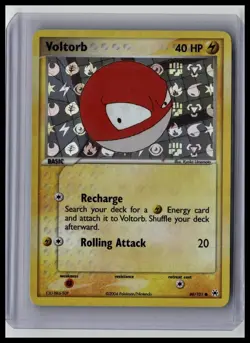 Voltorb - Hidden Legends 80/101 Common Reverse-Holo Pokemon TCG - Image 1