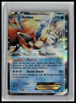 Keldeo EX - Boundaries Crossed 49/149 Ultra Rare Holo Pokemon TCG - Image 1