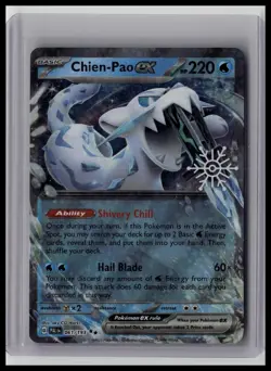 Chien-Pao ex - (Holiday Calendar) 061/193 Double Rare Holo Pokemon TCG - Image 1
