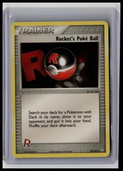 Rocket's Poke Ball - Team Rocket Returns 89/109 Uncommon Non-Holo Pokemon TCG - Image 1