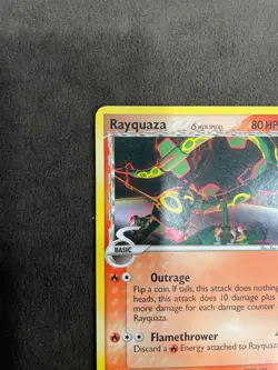 Rayquaza 26/110 EX Delta Species Non Holo Rare Pokemon Card TCG - Image 4