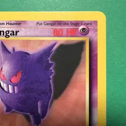 Pokemon TCG Gengar 20/62 Fossil 1999 1st Edition Non Holo Rare- NM - Image 3