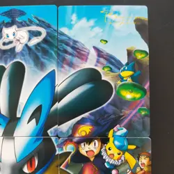 Complete Lucario and the Mystery of Mew Pokemon Zukan Card Nintendo Japanese - Image 4