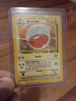 Pokemon Lot Of 2 Holo Electrode 2/64 Jungle Holo Muk 13/62 Fossil - Image 2