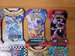 Pokemon Sealed Collection 14 Sleeved Booster Packs and 1 Eraser Two Pack Set - Image 3