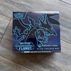 Pokemon Phantasmal Flames Pokemon Center Elite Trainer Box ETB - Image 1