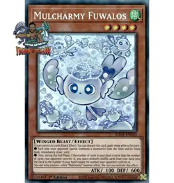 Yugioh! 1x Mulcharmy Fuwalos RA04-EN050 Collector's Rare 1st Ed NM - Image 1