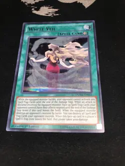 1 x SP White Veil - DUSA-EN032 - Ultra Rare - 1st Edition Yu-Gi-Oh TCG - Image 1